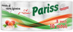 PARISS Hartie igienica 3 straturi, 10 role/set, PARISS (PF.8654)