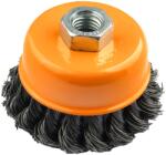 Rotor Perie de sarma tip cupa cu noduri rasucite ROTOR 75mm M14 Innovative ReliableTools