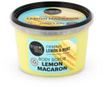 Organic Shop lemon macaron feszesítő testradír citrommal és mentával 250 ml