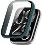  PC FULL COVER Műanyag borítás üveggel a Xiaomi Smart Band 9-hez Pro zöld