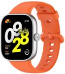  SILICONE Cserélhető szíj a Xiaomi-hoz Redmi Watch 5 narancs