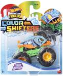 Mattel Hot Wheels Monster Truck Camion Piran-Ahhhh Cu Culori Schimbatoare Scara 1: 64 (MTHGX06_HVH85) - ejuniorul