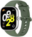  SILICONE Cserélhető szíj a Xiaomi-hoz Redmi Watch 5 sötétzöld