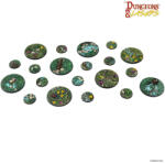 Archon Studio Dungeons & Lasers Miniatures: DETAILED BASES PACK (DNL0063)