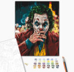 Alkotásutca A mosoly mögött - Számfestő készlet kereten 40x50