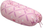 Scamp Perna de gravide si alaptare cu husa detasabila din bumbac, 150 cm, Pink Purple (PG256)