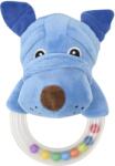 Lorelli Toys Jucarie de plus, cu inel, 11 cm, zornaitoare, 0 luni+, catelus (10191360004)