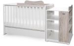 Lorelli Patut modular multifunctional, 5 confirgurari diferite, 190 x 72 cm, multi, white & artwood