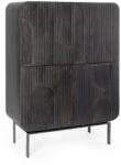 Bizzotto Comoda lemn mango negru Odissa 90x42x120 cm (0747228) Comoda