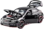 HONGW Honda Civic Type R 2017 Black cu led-uri si sunete1/43 (7076)