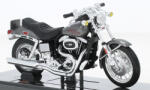 Maisto Harley Davidson FXS Low Rider, metallic-grey, 1977 scala 1/181/43 (26553)