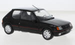 WHITEBOX Peugeot 205 GTI, black 1988 scala 1/241/43 (27337)