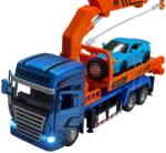  Camion de tractat cu lumini si sunete si o masinuta metalica inclusa1/43 (34861)