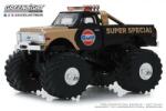 Greenlight Chevrolet K-10 Monster Truck (with 66-Inch Tires) Kings of Crunch - Gulf Oil Super Special - 19711/43 (26912)