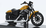 Maisto Harley Davidson Sportster Iron 883, matt-dunkelgelb/mattblack, 2014 scala 1/181/43 (26570)