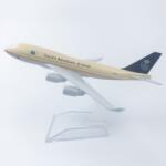 Chimei Model Avion Boeing 747 Saudi Arabian (replica) 15 cm lungime1/43 (28572)