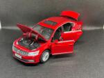 HONGW Macheta auto VW Passat 2 (B7) 2011 (Replica) Red cu led-uri si sunete1/43 (29393)