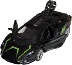 Newao Model Lamborghini Sian Black (Replica) cu led-uri si sunete 15 cm lungime1/43 (35085)