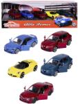 Majorette Machete auto Set Alfa Romeo cu 5 modele celebre Giulia, 4C Spider, Tonale scala 1/64 Majorette1/43 (31925)