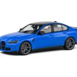 SOLIDO Bmw seria 3 (G80) sedan M model 2023 Santorini Blue1/43 (35186)