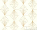 AS Creation French Affair 36710-1 krémszínű geometrikus grafikai tapéta (36710-1)