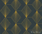 AS Creation French Affair 36156-2 fekete geometrikus grafikai tapéta (36156-2)