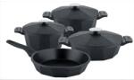 OMS Collection Set oale 7 piese OMS-Dodeca, aluminiu, negru (OMS-3534)