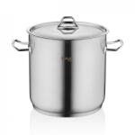 OMS Collection Oala cu capac OMS-Deep Pot, otel inoxidabil 18 10, 26x26 cm, 17.2 l, argintiu (OMS-2072/17.2L)