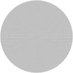 SONOS Előlap Grille 6" Round In-Ceiling, Szín - Fehér