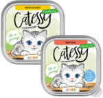 Catessy 32x100g Catessy Junior falatok szószban vegyes csomag nedves macskatáp