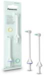 Panasonic WEW0984W303 Duza de inlocuire ortodontica pentru ingrijire 2 in 1 cu duza cu jet de apa si cap de perie, Duza pentru ultrasunete, Irigatoare orale AIR IN si de calatorie, Irigator oral pentru aparate 