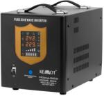 KEMOT Uninterruptible power supply KEMOT PROsinus-2600/24 converter with pure sine wave and charging function 24V 230V 2600VA/1800W - black color (URZ3429B)