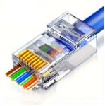 Emtex Mufa RJ45 UTP Cat. 6A Emtex EMT-PR6A-UTP, passthrough, 100 bucati (EMT-PR6A-UTP)