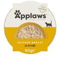 Applaws Chicken Breast in Broth Csirkemellfilé húslében 60g