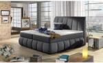 Eltap Vincenzo 160x200 boxspring ágy sötétszürke - mindigbutor - 384 300 Ft