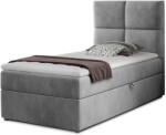 Eltap Rivia 90x200 boxspring ágy szürke - mindigbutor - 199 500 Ft