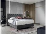 Eltap Cortina 160x200 boxspring ágy sötétszürke - mindigbutor