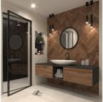 ELTAP Grace kerek tükör 60cm tükör, fekete - mindigbutor