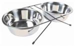 TRIXIE Castron TRIXIE Combinatie 2x0.45L Inox (4011905248318)