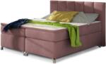 Eltap Basilio 140x200 boxspring ágy rózsaszín - mindigbutor