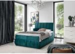Eltap Vincenzo 160x200 boxspring ágy sötétzöld