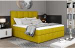 Eltap Fényes 165x210 boxspring ágy sárga - mindigbutor
