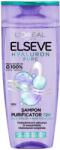 L'Oréal Sampon purificator pentru scalp si radacini grase cu lungimi deshidratate Hyaluron Pure, 400ml, Elseve