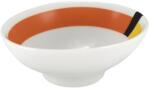 LE COQ PORCELAINE LE COQ Geometrikos Ovális tál, magasság: 38 mm, hossz: 98 mm, szélesség: 78 mm, okker