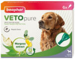 Beaphar Pipeta antiparazitara BEAPHAR VETOPURE BIO SPOT ON pentru caini 15 kg L 6 pipete cutie