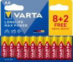 VARTA Longlife Max Power 8+2 AA (Plastic free Double Blister) (4706101710)