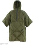 Therm-a-Rest HONCHO PONCHO DOWN Sötét olíva pehelyponcsó, zöld