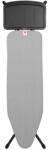 Brabantia vasalódeszka B 1003353, 124x38 cm, 7 állítható pozíció, Gőzgenerátor állvány, Fémes (K1003353) Vasalódeszka