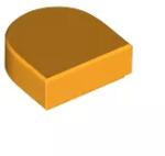 LEGO® 24246c110 - LEGO élénk világos narancssárga csempe félkör kiegészítéssel 1 x 1 méretű (24246c110)