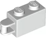 LEGO® 34816c1 - LEGO fehér kocka 1 x 2 méretű, fogantyúval a rövid oldalon (34816c1)